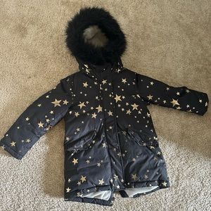 Girls warm parka